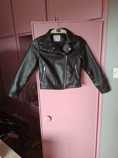 girls biker jacket