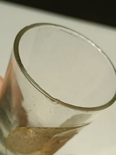 Rare Georgian etched toasting glass