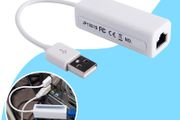 USB 2.0 Ethernet 10/100 M RJ45 Network Lan Adapter Card For Tablet White