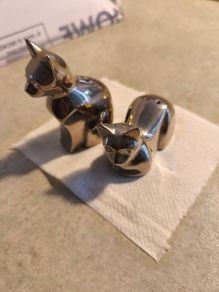 SET OF Vintage Cat Salt And Pepper Shaker