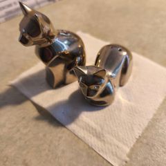 SET OF Vintage Cat Salt And Pepper Shaker