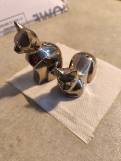 SET OF Vintage Cat Salt And Pepper Shaker
