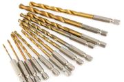 13pcs drill bits set a few are very small sized 1.5 to 6.5mm