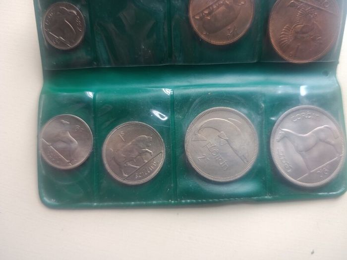 1964 UNC  Set. Coins of Ireland.