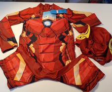 Brand New Iron Man Boys Protective Swimwear or Costume 6-7 years