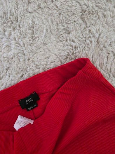 River Island red Flare leggings 9-10