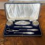 Weir & Sons Dublin 1920 Antique Silver Manicure Set Image 2