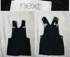 Next Denim Pinafore Dress