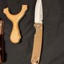 Bushcraft kit with leather belt pouch Image 3