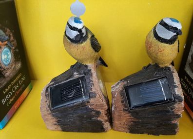 New solar powered bird ornament