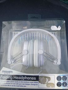 MAXIM AUDIO NEW Folding Headphones
