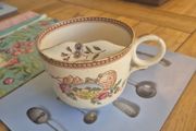 Victorian moustache cup