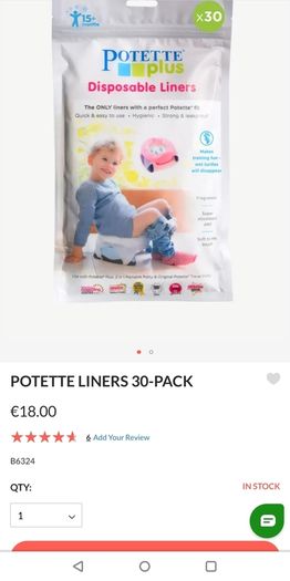 portable potty and liners
