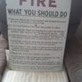 vintage enamel sign Image 2