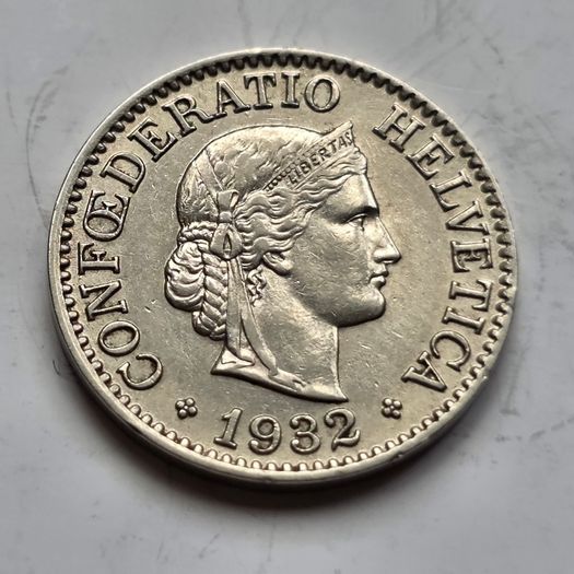 Switzerland 10 Rappen, 1932