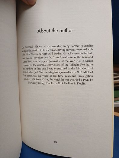 The Arms Crisis of 1970 - Michael Heney