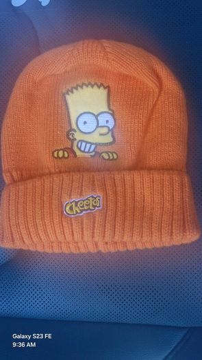 Bart Simpson Cheetos Hat new size small-Rare