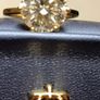 18ct Vermeil 5.5 carat Moissanite Solitaire Ring Image 10