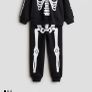 boys skeleton tracksuit Image 2