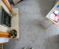 Luxury light grey carpet