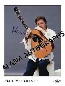 Paul McCartney Autograph