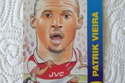 Patrick Vieira Arsenal Football Trading Card 1998 to 1999