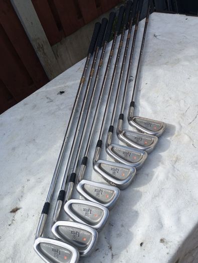 Lynx golf irons. Right handed clubs.