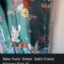 New Yumi Satin Crane Kimono Size 14 Image 2