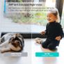 2K 3MP Pan Tilt Security Camera, Baby/Pet Dog AI Monitor, Smart Motion Detection & Tracking,2-Way Audio, Night Vision, Cloud & SD Card Storage, Works with Alexa & Google Home Image 4