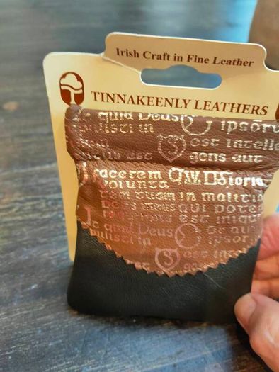 leather purse