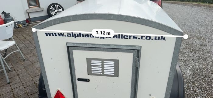 factory built dog trailer