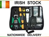 RJ11 RJ45 Lan Crimper Network Ethernet Hand Tools Kit Cable Tester Crimp