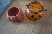 pumpkin candle holders