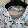 Savida Floral Print Blouse Size Small Image 7