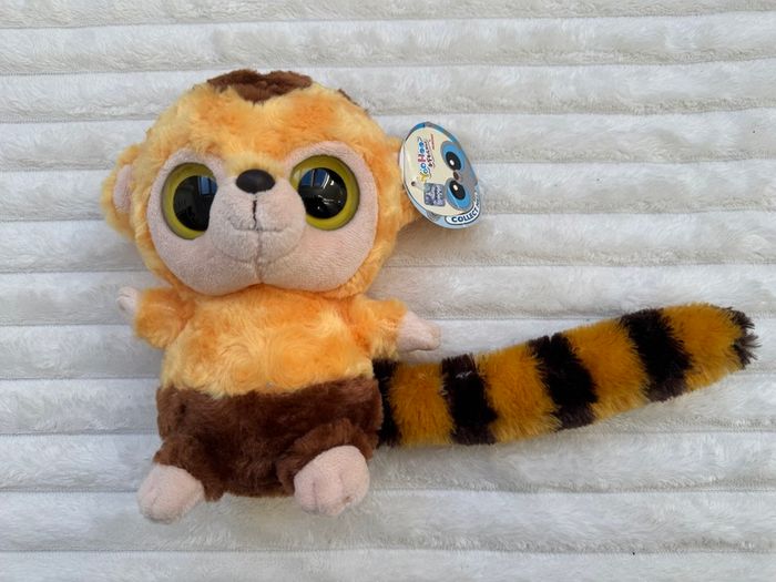 Yoohoo & Friends Baby Plush Lemur Racoon Monkey Approx. 21 cm. Used Please see photos
