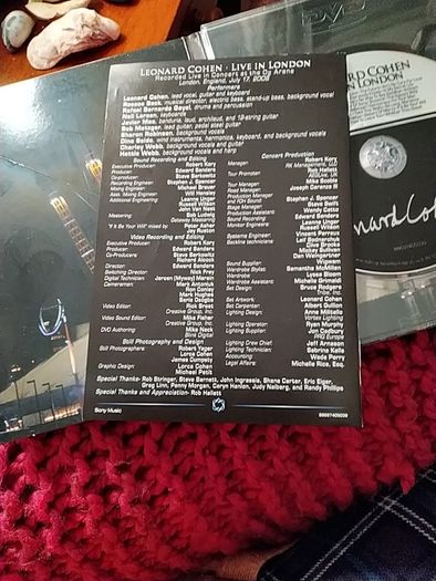 Leonard Cohen DVD