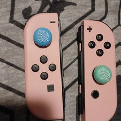 pastel pink joycons
