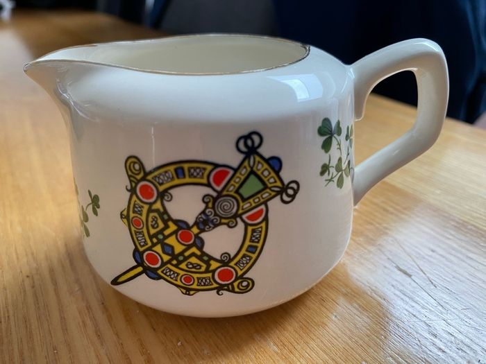 Vintage Carrigaline Pottery Miniature Jug and Sugar Bowl