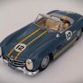 Diecast Model Mercedes-Benz 300SL (W198) Competition - Collectable Vanguards 1:43 Image 3