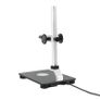 42mm Universal Large Metal Bracket Multifunctional Desktop Thickened Support Lifting Holder With Leds Light For Industrial Microscope Image 4