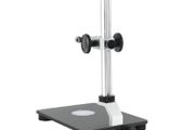 35mm Universal Large Metal Bracket Multifunctional Desktop Thickened Support Lifting Holder With Leds Light For Industrial Microscope