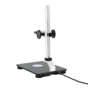 35mm Universal Large Metal Bracket Multifunctional Desktop Thickened Support Lifting Holder With Leds Light For Industrial Microscope
