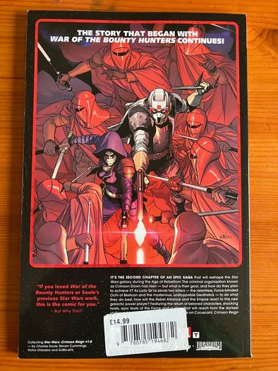 Graphic novel: 'Star Wars Crimsom Reign'