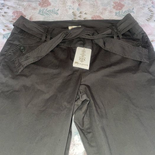 Beautiful monsoon trousers with belt new