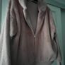 Blush Pink Fur Hooded Jacket Image 2