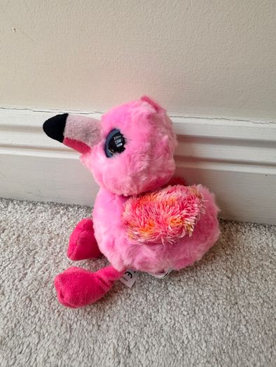 Aurora Yoohoo and Friends Pinkee Flamingo Plush approx. 15 cm. (without legs) Used Please see photos