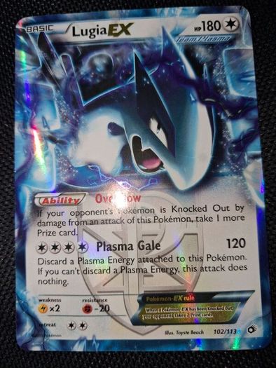 Pokemon Card : Lugia Ex 102 Team Plasma