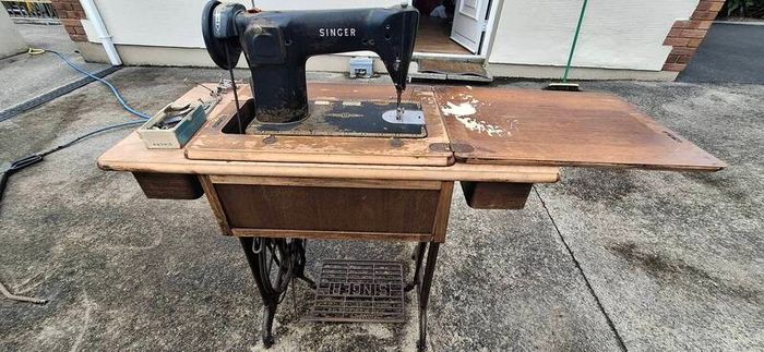 Antique Singer sewing machines x 2