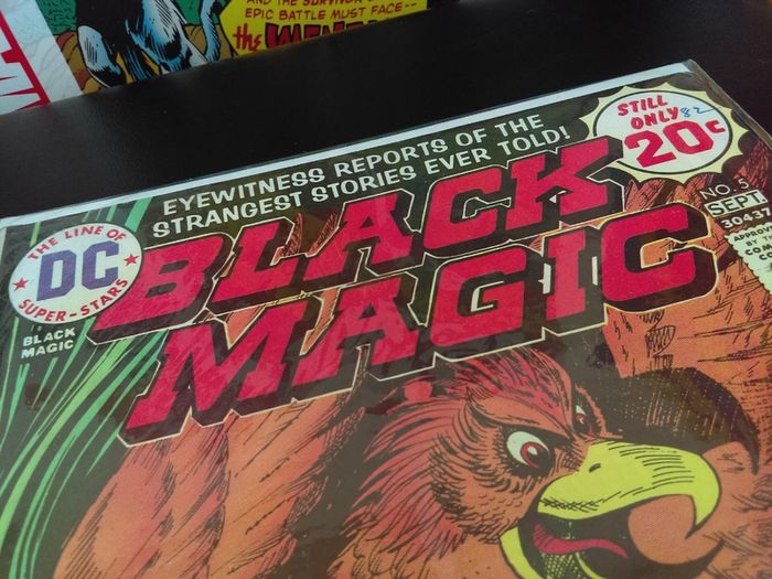 Black Magic ! Issue #5 ! From 1974 ! Bronze Age Horror Comic ! By Dc Comics !