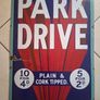 Original Park Drive Enamel Sign large Image 2